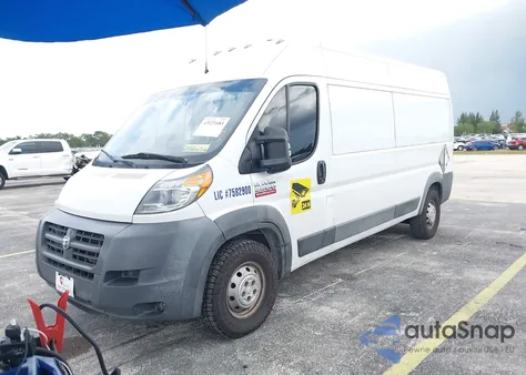 2015 Ram Promaster 2500 High Roof from USA, damaged, VIN 3C6TRVDG8FE521000